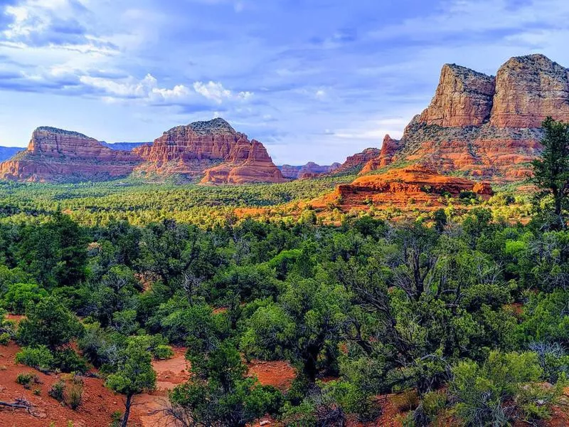 Courthouse Rock park in Sedona, Arizona