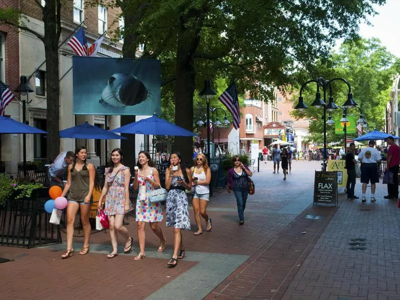 Downtown Charlottesville, Virginia
