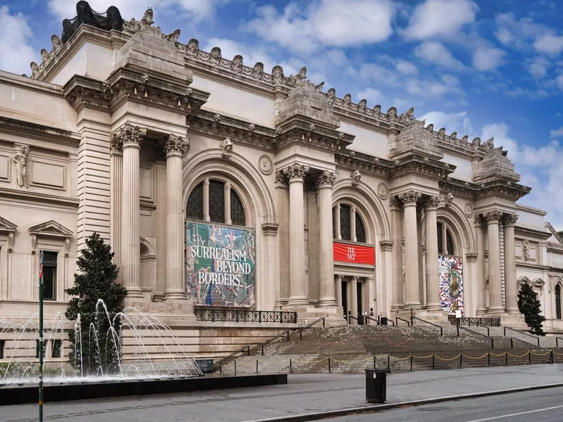 Fifth Avenue frontage of the Metropolitan Museum of Art