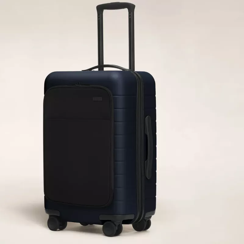 Away carry-on with pocket