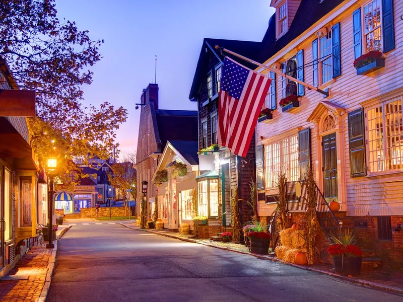 Autumn in Newport Rhode Island