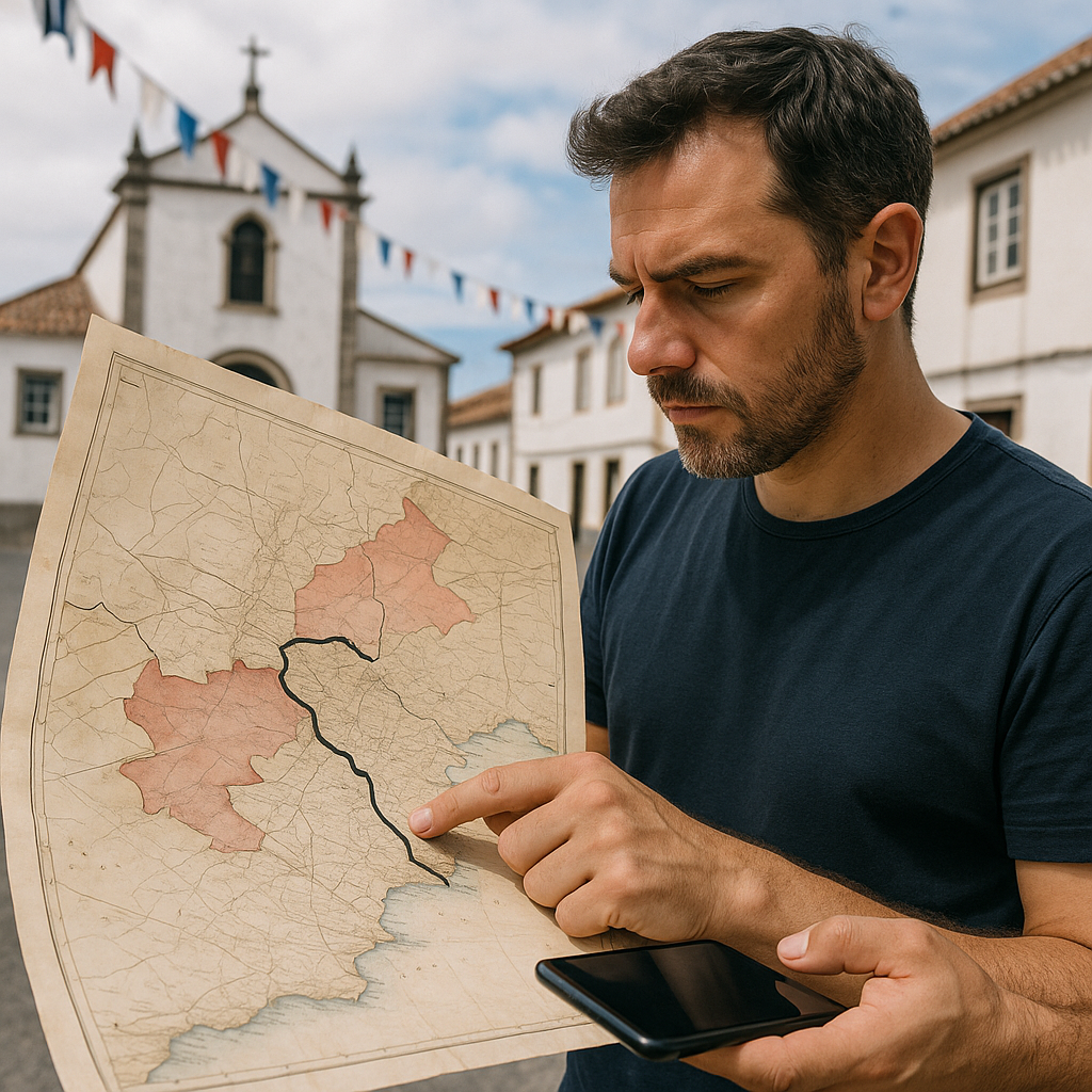 Parish boundary maps: the invisible lines under island rivalries