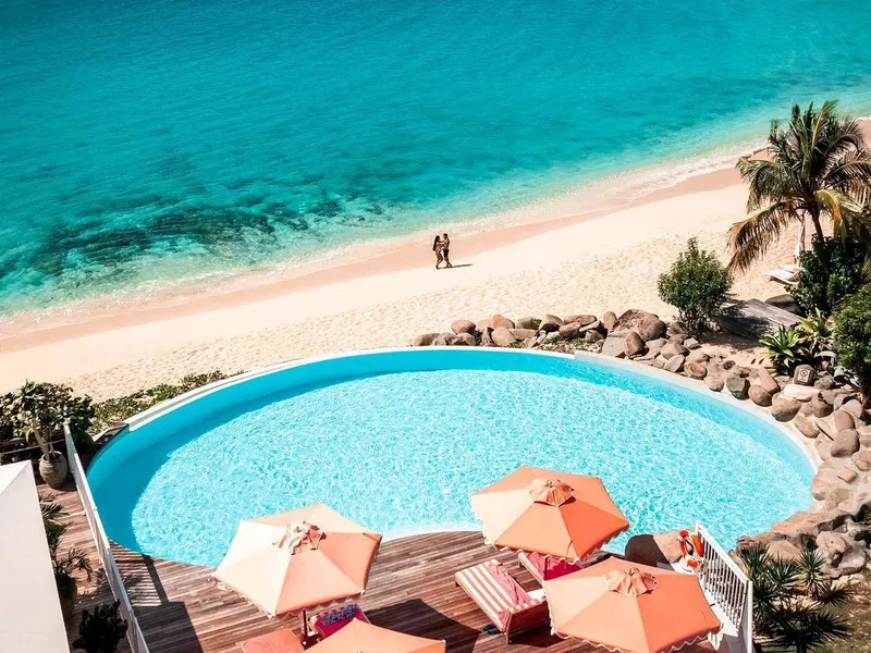 Seaside hotel in St. Martin
