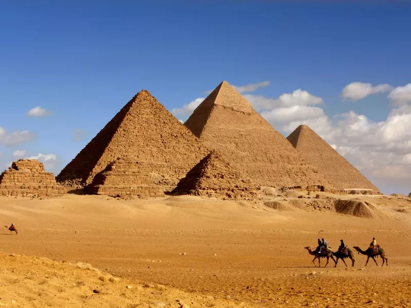 Pyramids of Giza, Egypt