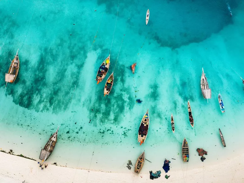 Beach in Zanzibar, Africa
