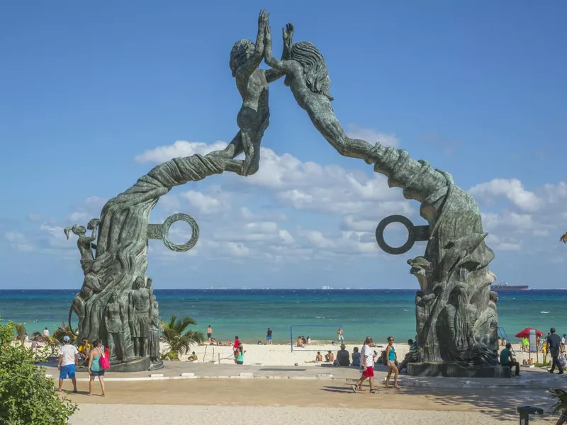 Playa del Carmen beachfront