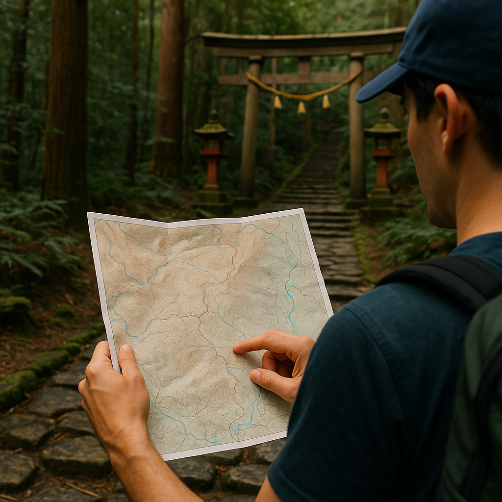 Scale lies on the Kumano Kodo, so use it