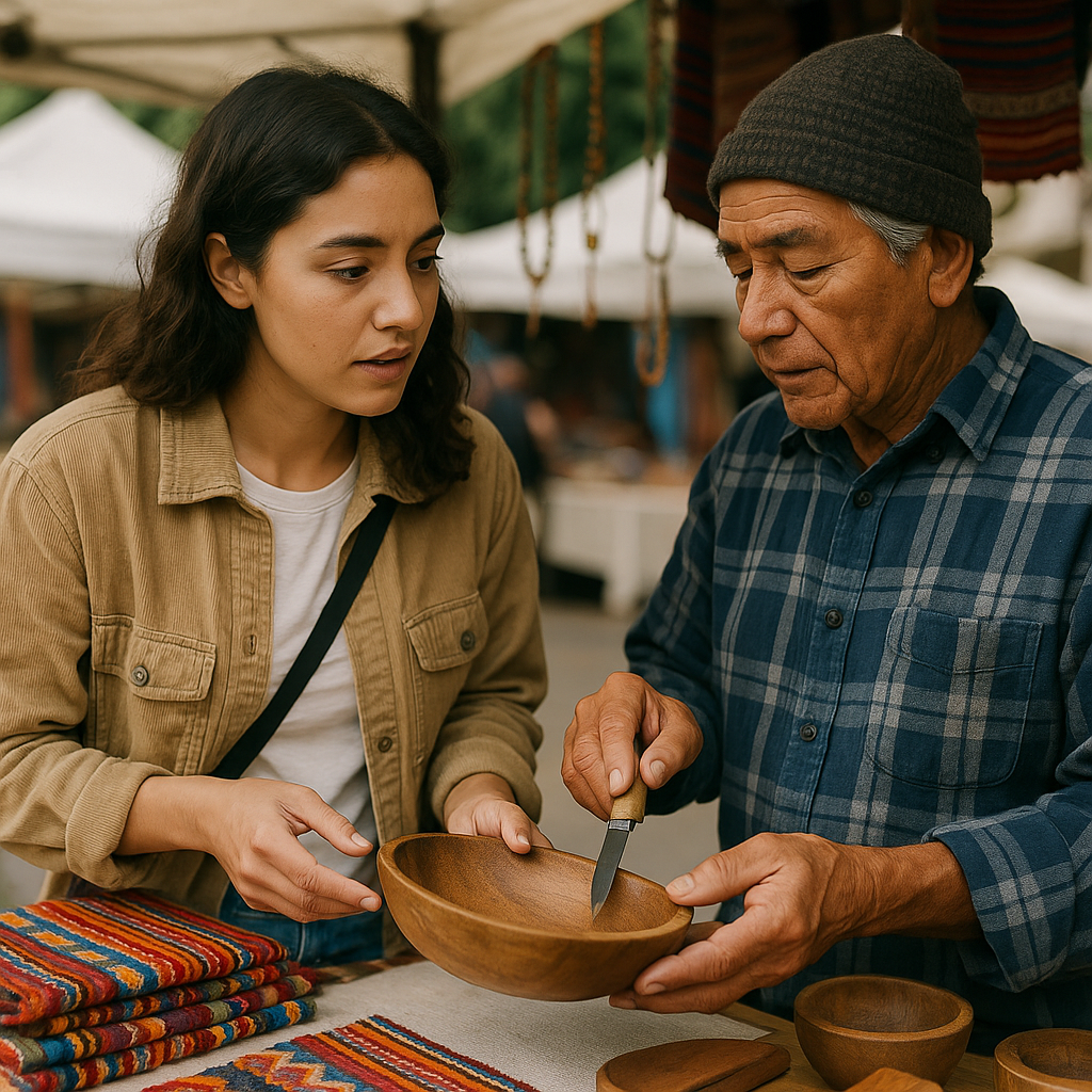 Ask for the maker's story, then listen for the seams
