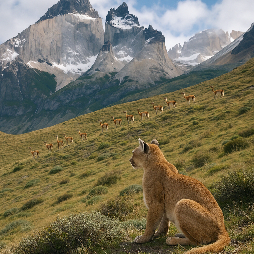 Patagonia's guanaco ladders and the puma line